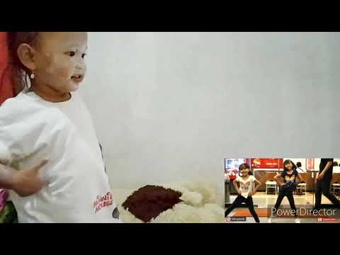 Lucu shayna Joget tetew ala kakak fla dan flo