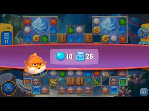 Fishdom. Hard Level 2253