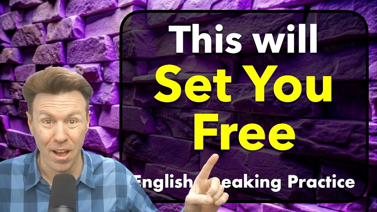 Just REPEAT then SHADOW for FLUENCY: This will Set You Free. English SPEAKING Practice