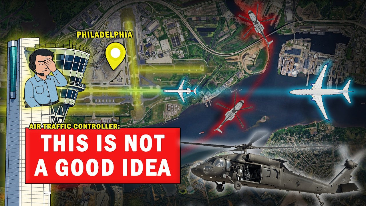 US Army Helicopter Crossing Approach Path | Controllers Don't Like That