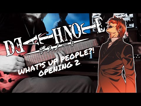 [🎸TABS] Death Note OP 2 FULL『What's up People?! // Maximum the Hormone』(Guitar Cover)