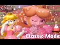 Smash Bros Melee Classic Mode Peach Gameplay