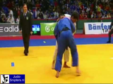 Judo 2009 Hamburg: Krawczyk (POL) - Abdel Akher (EGY) [-81kg].