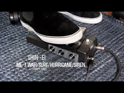 Shin-Ei ME-7 Surf Siren Hurricane Wah Volume 1970 image 6