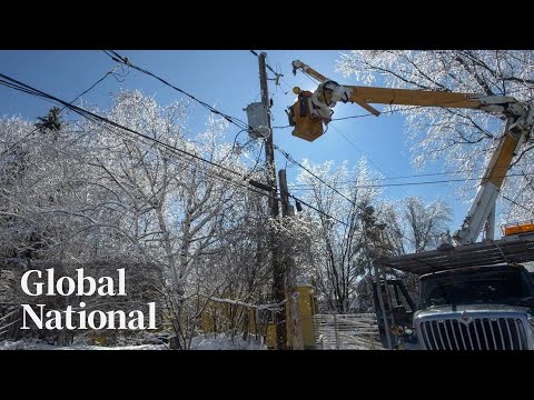 Global National: April 8, 2023 | Pace of power restoration expected to slow after Quebec storm