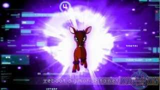 Odocomon Reboot Evolve to Ceryneiamon