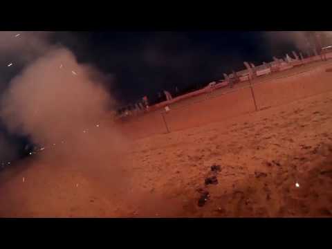 Vuurwerkshow Kijkduin/Den Haag - Beach Challenge - 24-6-2016 - Helm Camera