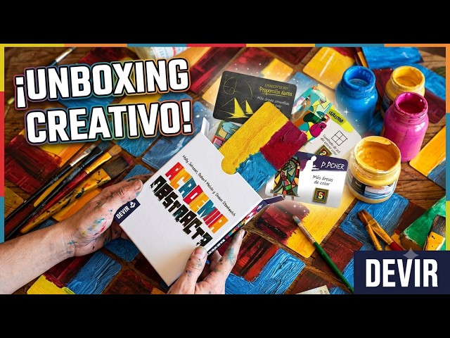 Vídeo relacionado con Devir - Academia Abstracta, Juego de Mesa Estratégico para 2-4 Jugadores, Temática Artística, a Partir de 8 Años, Partidas de 30 Minutos - Versión Española