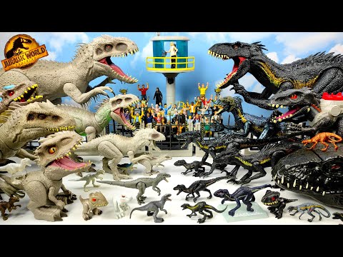 INDOMINUS REX VS INDORAPTOR  de JURASSIC WORLD REBIRTH