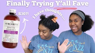 Maybe I Used It Wrong?? 😫 | Curlsmith Bond Rehab Salve