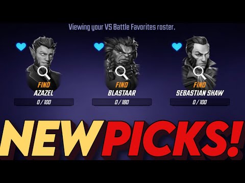 DON'T MAKE MISTAKES! XAVIER SAGA UPDATED CHARACTERS - August 2025! MARVEL Strike Force