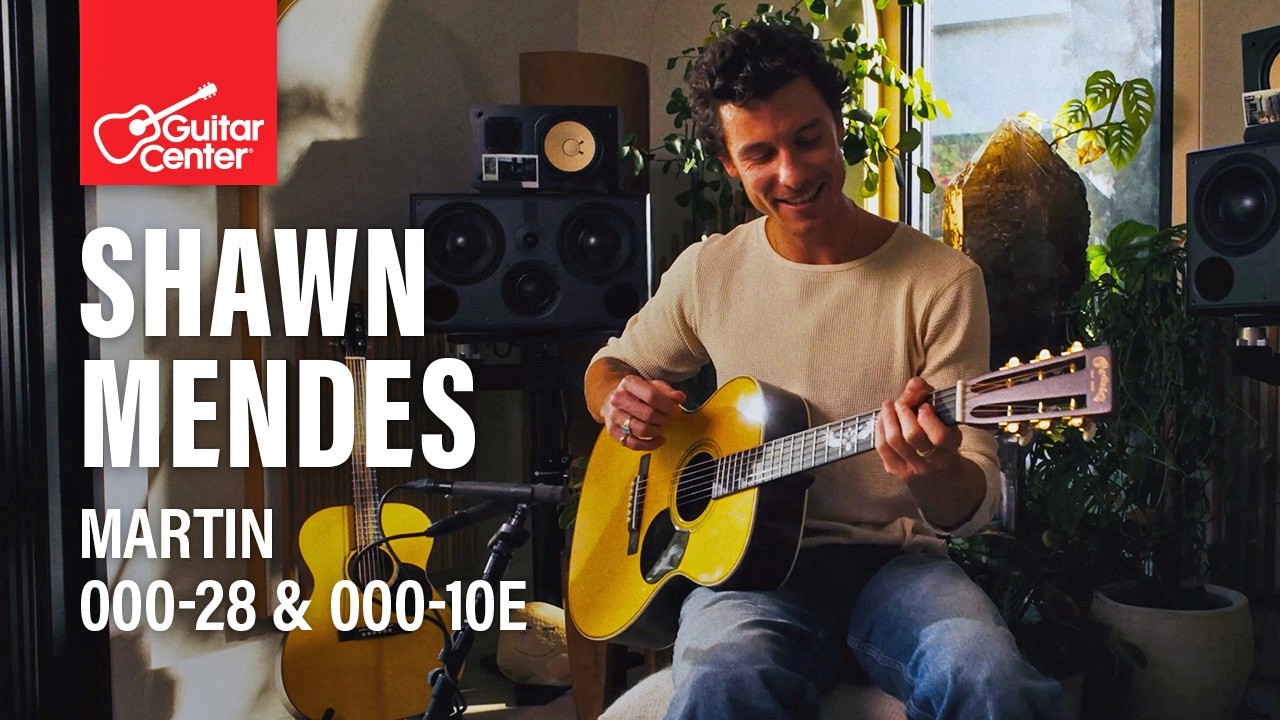 Inside Shawn Mendes' Signature Martin Guitars - YouTube