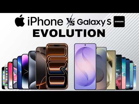 Apple iPhone vs Samsung Galaxy S Series Evolution