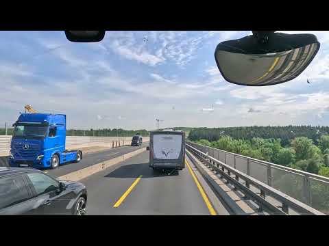 9 A71, paar Meter A70, Stück A7 und dann auf die A81 Richtung Stuttgart.