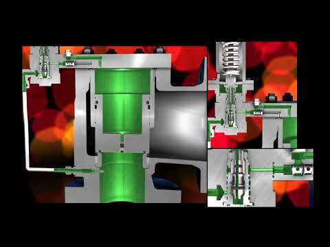 Van an toàn dạng pilot - Modulate Action.