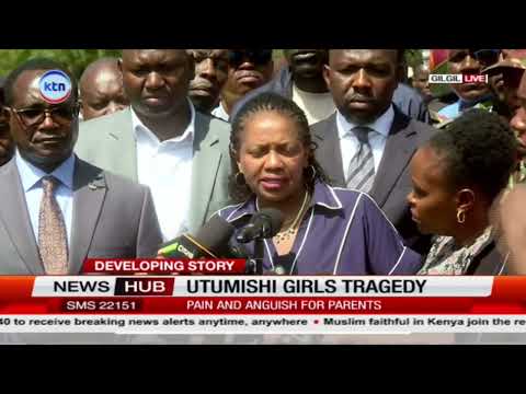 Susan Kihika sentiments following fire tragedy at Utumishi Girls Secondary, Giligil