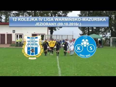 Skrót meczu Stomil II Olsztyn - Unia Susz 2:6