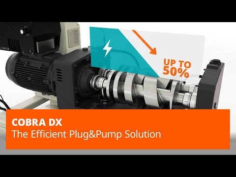 COBRA DX: The Efficient Plug&Pump Solution