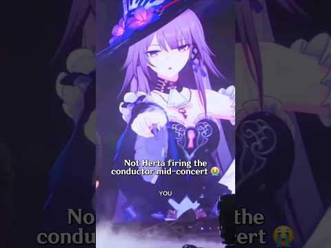 she's just too iconic 🙏 #honkaistarrail #hsrcreators #hsr #hsrconcert #herta #shorts #trending #fyp