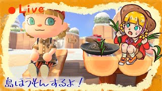 【あつ森】今日は島訪問！(やっと島づくりしていく！わがまま盛りのモカ島。)