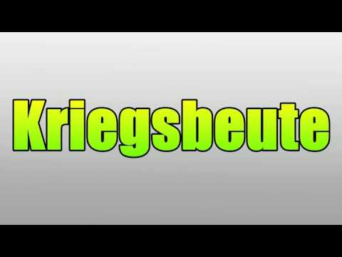 Kriegsbeute