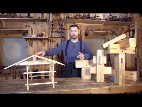 Mr Chickadee online Japanese timber framing course