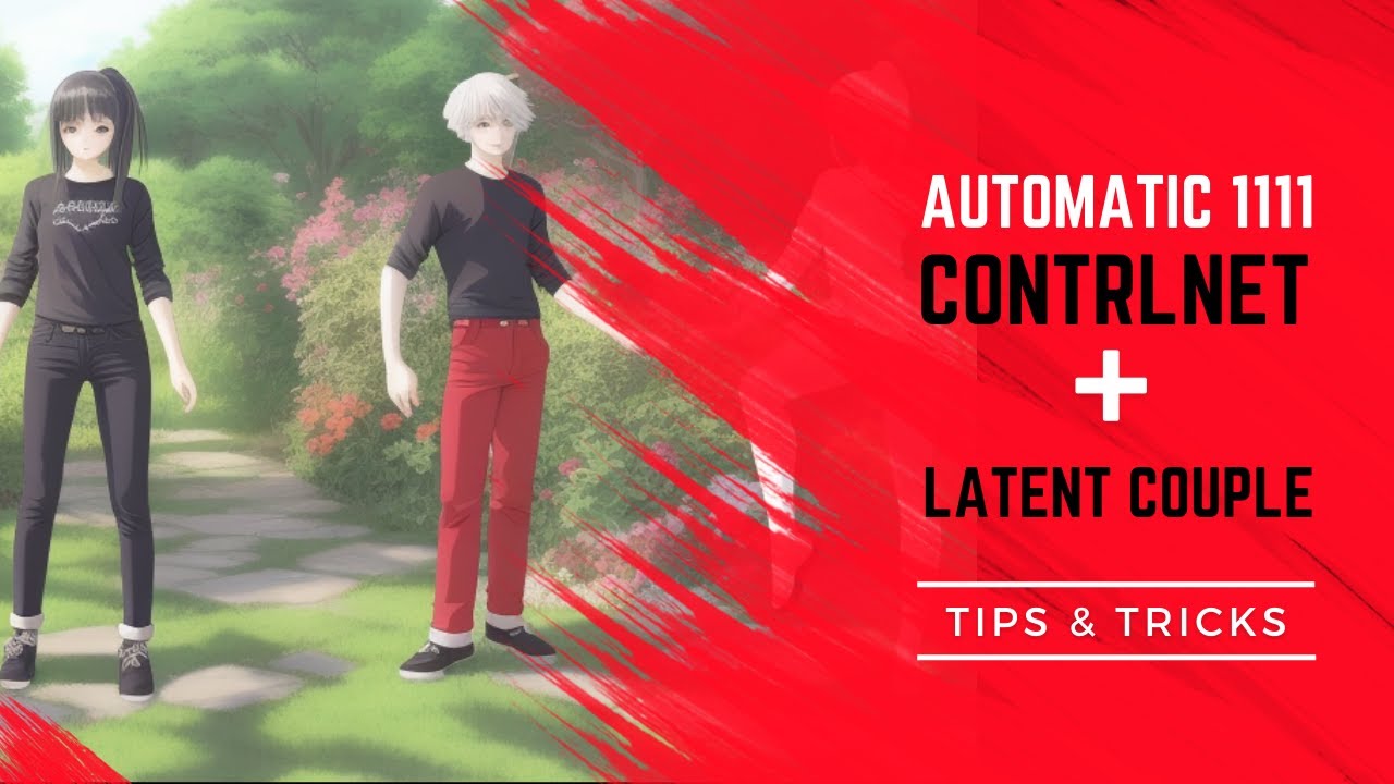 Controlnet plus latent couple for multiple character