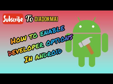How To Turn On Developer Options