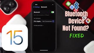 iPhone Cannot Find Bluetooth Devices! Here