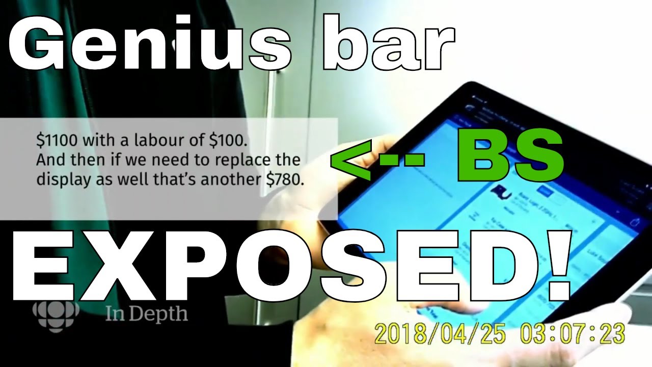 Genius Bar caught ripping customer off ON CAMERA by CBC News