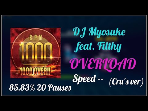Sound Space | DJ Myosuke Feat. Filthy - OVERLOAD (Cru's ver) [Speed --]
