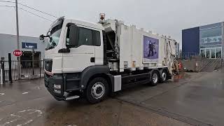 MAN TGS 26.320 BL - VDK PUSHER IIK ごみ回収車販売用 - 画像 4 | Autoline JP MAN TGS 26.320 BL - VDK PUSHER IIK ごみ回収車 | 画像 4 - Autoline