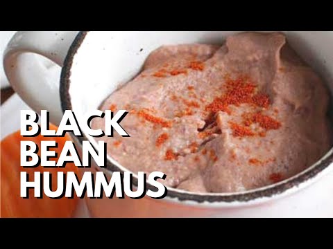 Black Bean Hummus - Small Batch Recipe