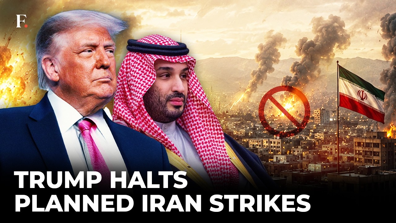 Trump Pauses Iran Strikes Following Talks With Saudi Crown Prince | FP Video