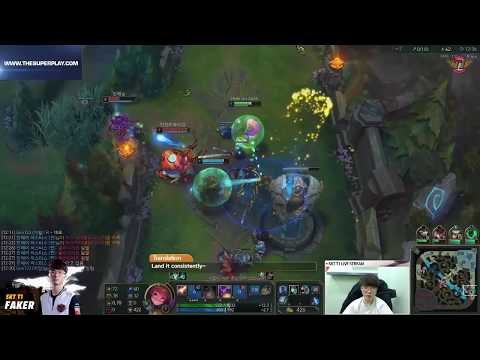 I'm winning by playing Adc! Faker gets #1 in dmg done by Adc Zoe! [ Full Game ]