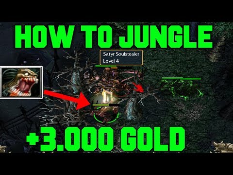 DOTA NAIX - HOW TO JUNGLE 3000 GOLD = 7 MINUTE ARMLET