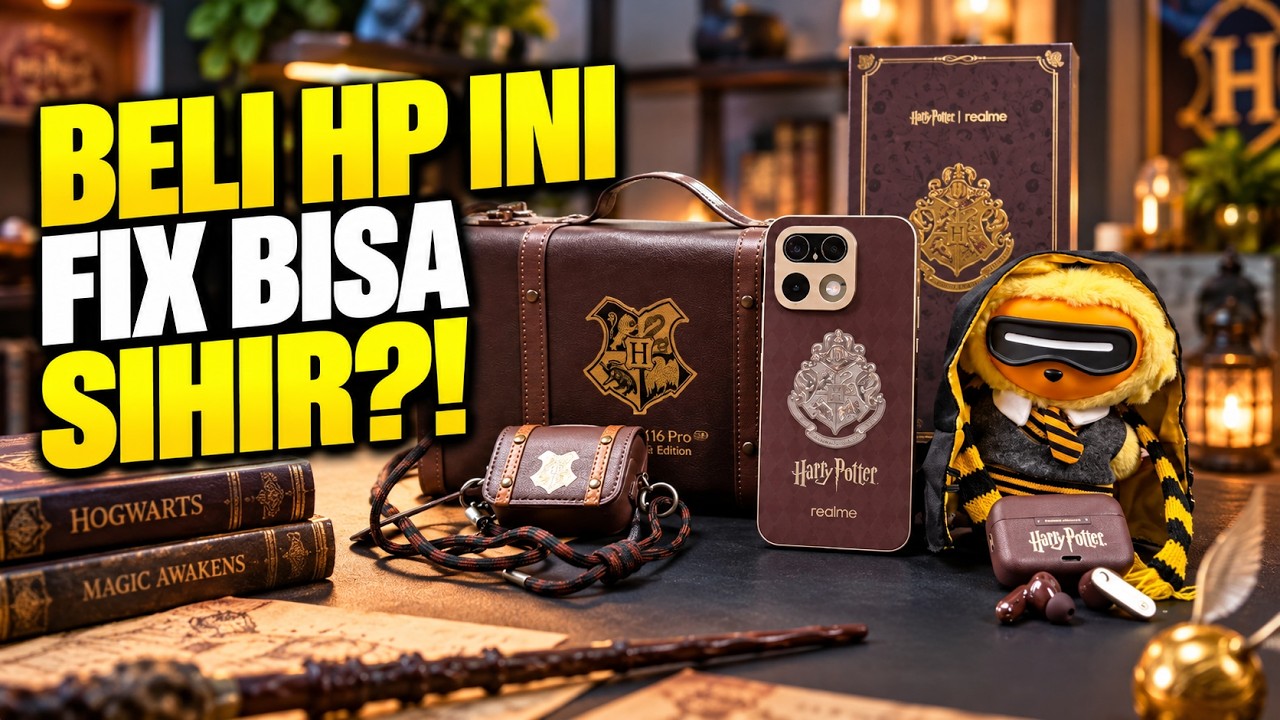 POTTERHEAD WAJIB PUNYA‼️⚡ Review realme 16 Pro Harry Potter Edition