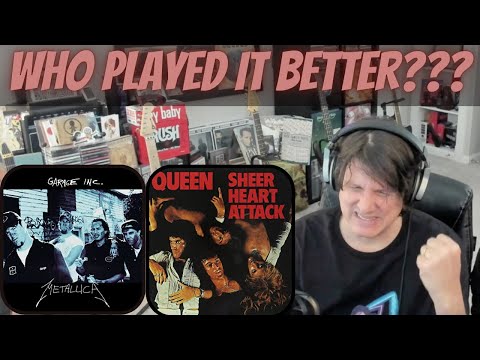 QUEEN vs METALLICA COMPARISON | REACTION to Stone Cold Crazy | (Metal w/ Nick) WHO PLAYED IT BETTER?