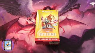 MTG Marvel Super Heroes Commander Deck: Avengers Assemble Collectors Edition Unboxed