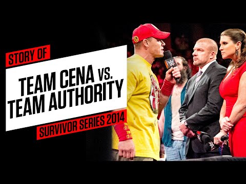 Story of John Cena vs. The Authority at Survivor Series 2014