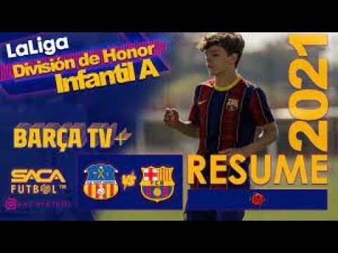 HIGHLIGHTS UE Sant Andreu vs FC Barcelona División de Honor Infantil A 2022