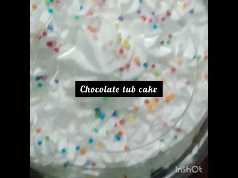 chocolate pastry tub cake#only in Rs.50/- #chocolate ganache