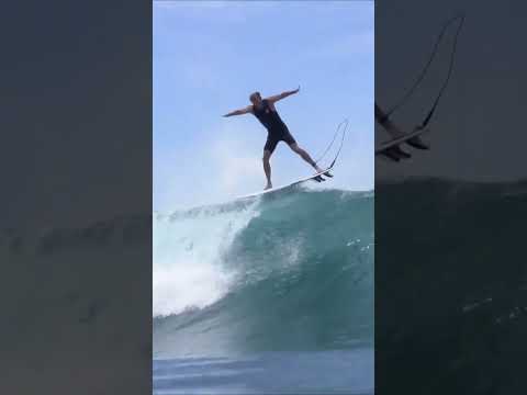 Owen Wright sticks the landing in the Mentawais like he's got eight more lives to spare!