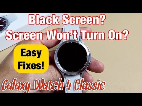 Galaxy Watch 4 Classic Watch 5 5 Pro Frozen Unresponsive or Stuck Fixed