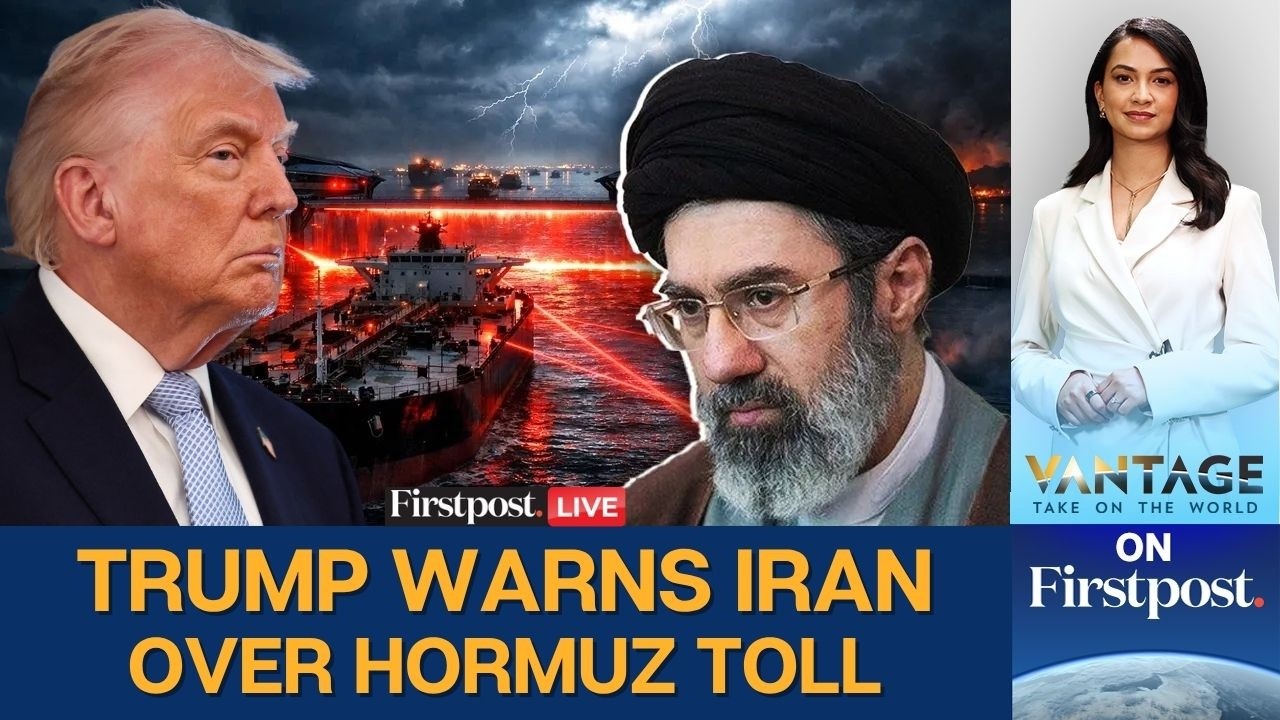 Iran War LIVE: Trump's BIG WARNING TO IRAN: “STOP NOW” Over Hormuz Toll on Oil Tankers | Firstpost