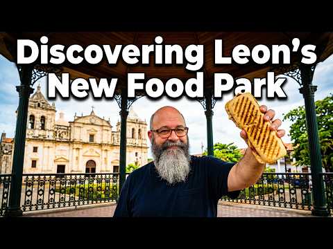 NEW Food Park Just Opened in Leon Nicaragua 🇳🇮