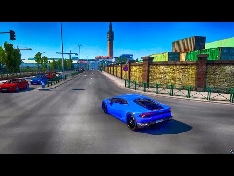 ETS2 | Lamborghini Huracan 2017 - Gameplay 1.44v