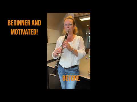 Ontspannen klarinet spelen | Het poetsdoekje trucje