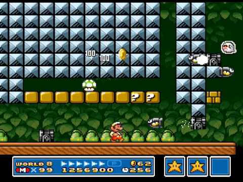Mario 3 World 8 Level 1