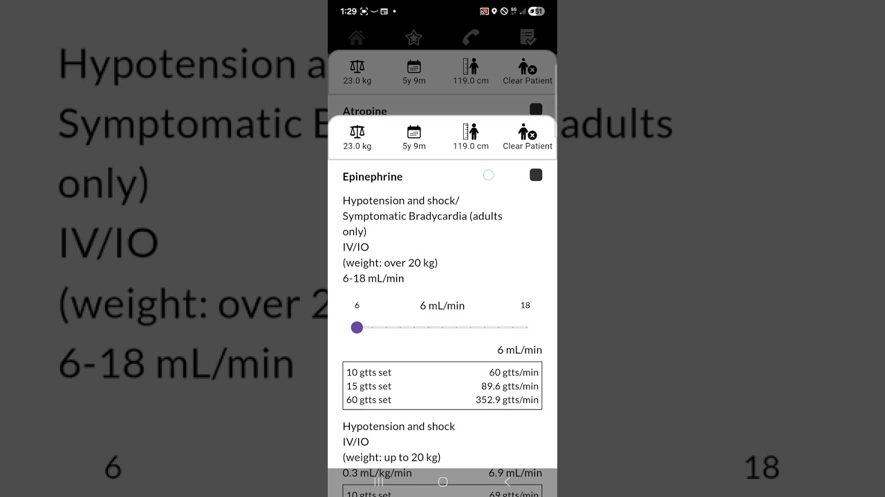 EMS Policy and Protocol App Med Calculator Demo